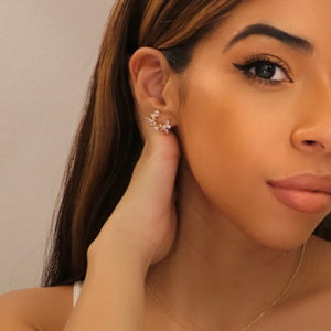Salige Marquise Leaf Earrings